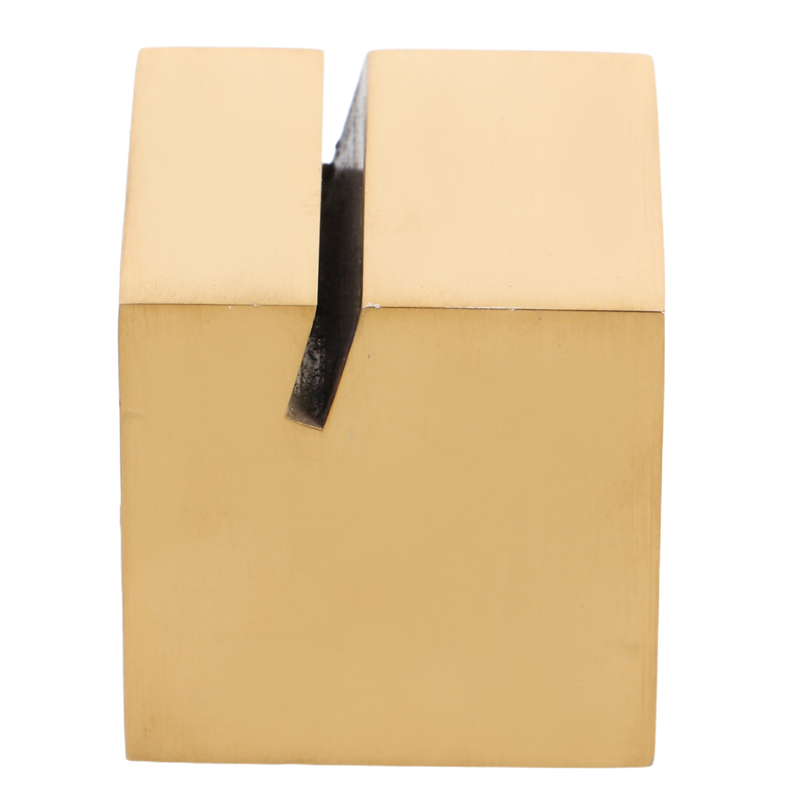 Place Card Holder - Solid Stainless Steel Gold Plated Table