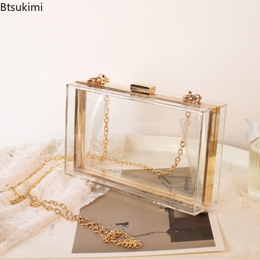 Wedding Vendor - Fashion Transparent Acrylic Evening Clutch Bags