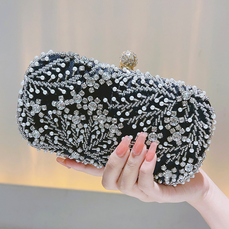 Wedding Vendor - Shiny Handmade Party Bag Dazzling Flower