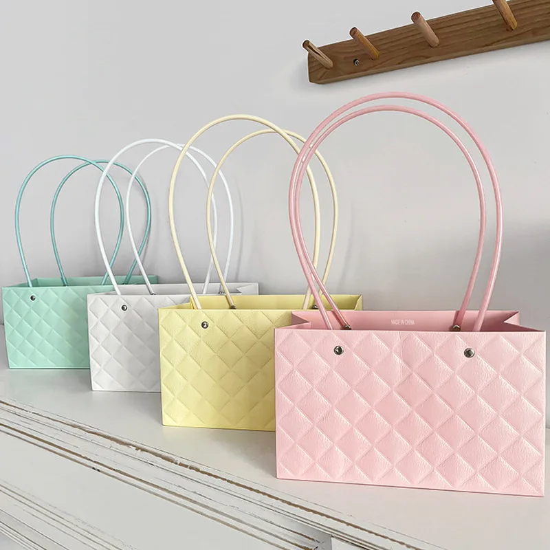 Macaron Lattice Flower Gift Ba - đánh giá và giá Wedding Packaging