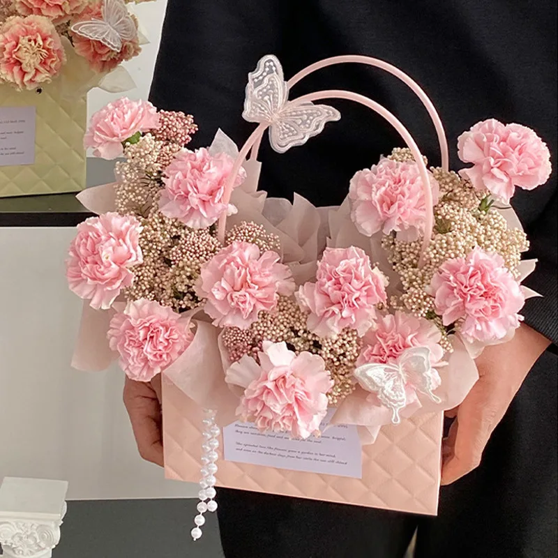 Macaron Lattice Flower Gift Ba - đánh giá và giá Wedding Packaging