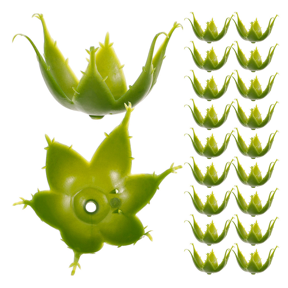 60Pcs Green Plastic Rose Sepal - đánh giá và giá Wedding Support