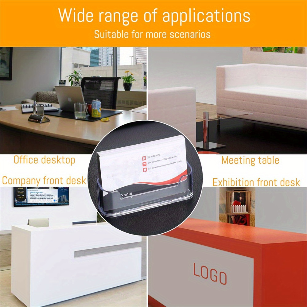 4pcs/8pcs/16pcs Clear Plastic  - đánh giá và giá Place Card Holder