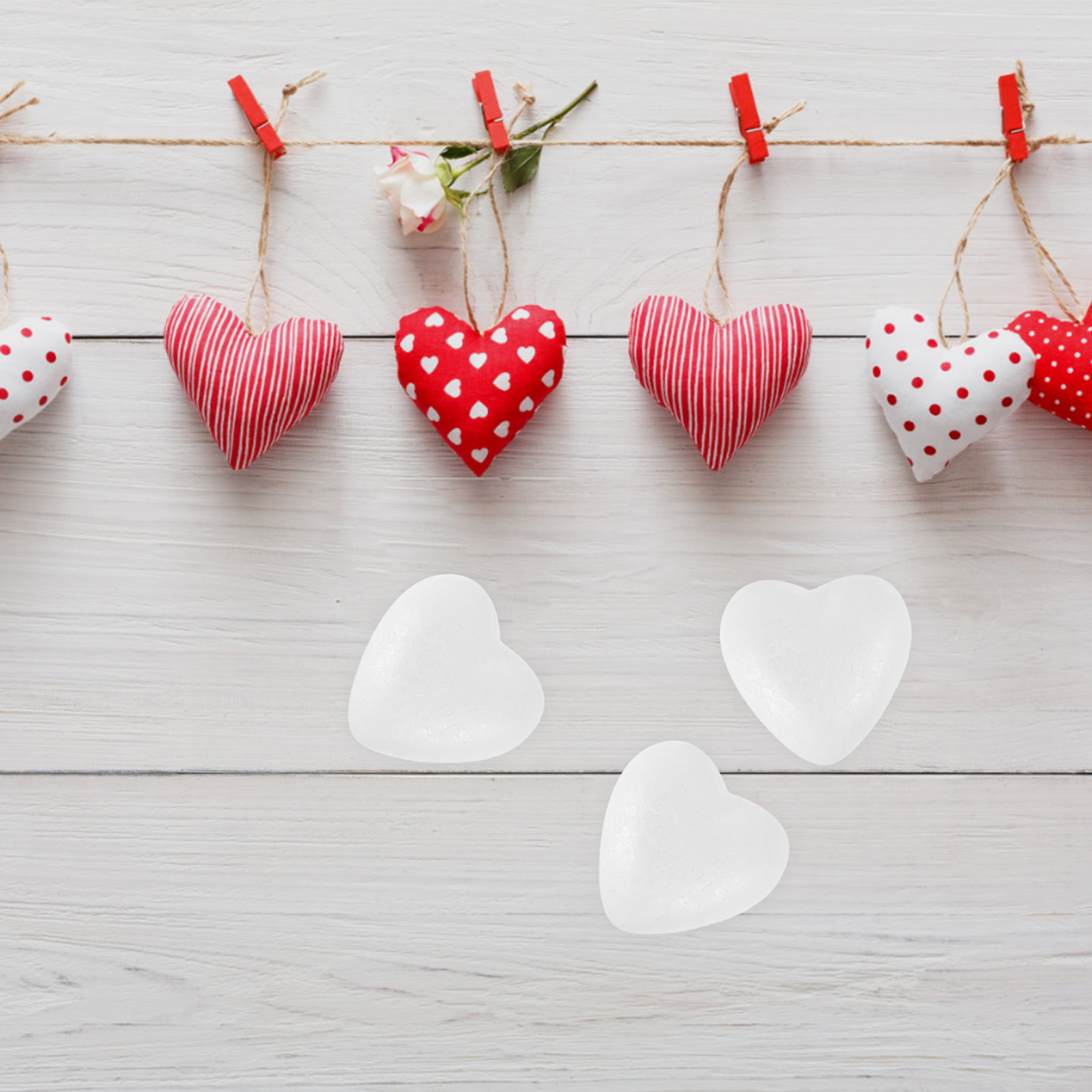 50Pcs Heart Shaped Foam Decora - đánh giá và giá Wedding Supply Decor