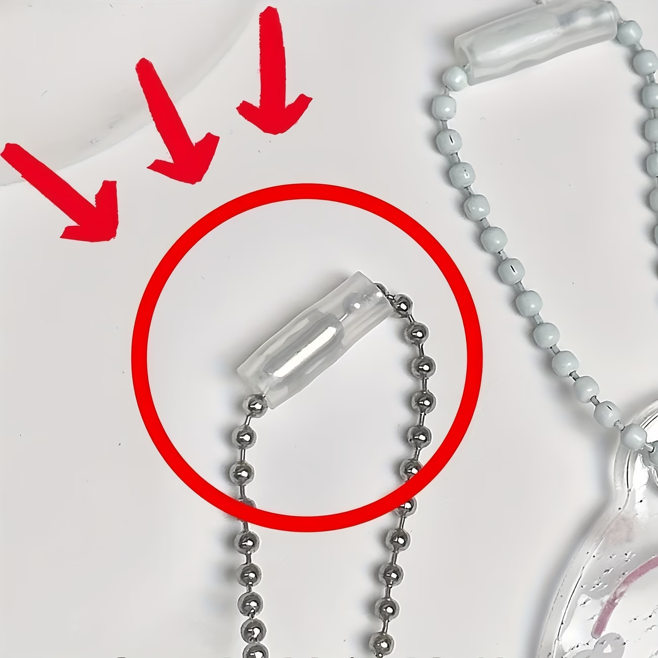 Bead Chain Protective Covers:  - đánh giá và giá Place Card Holder